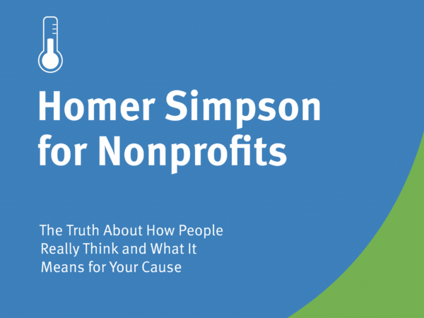 cover of Homer Simpson for Nonprofits